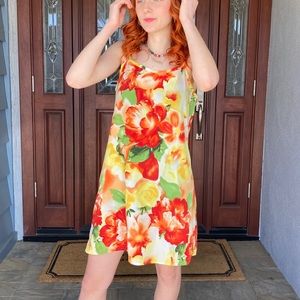BUY 2 GET 1 FREE Vintage 70s / 80s sun dress
